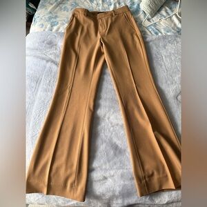 Banana Republic Factory- Boot Cut Camel High-Rise Pants-Petite 0